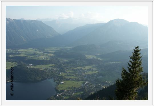 Blick vom Loser über Altaussee