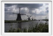 Windmühlenreihe in Kinderdijk