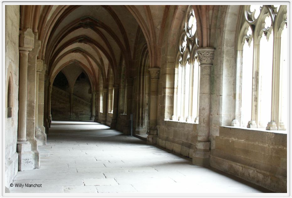 Maulbronn: Nordflügel des Kreuzgangs